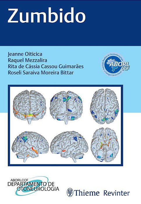 Livro Zumbido - Oiticica  ABORL - Thieme Revinter