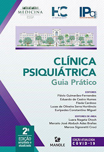 Livro Clínica Psiquiátrica - Guimarães - Manole