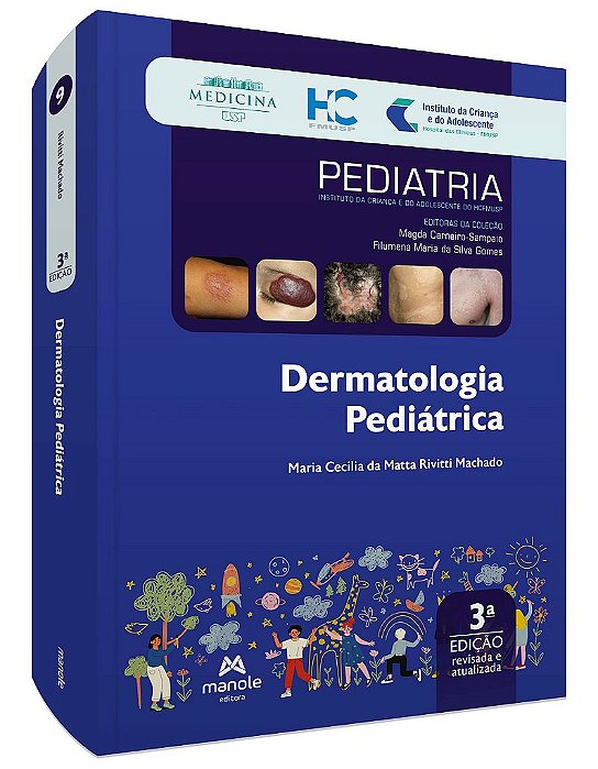 Livro Dermatologia Pediátrica - Machado - Manole