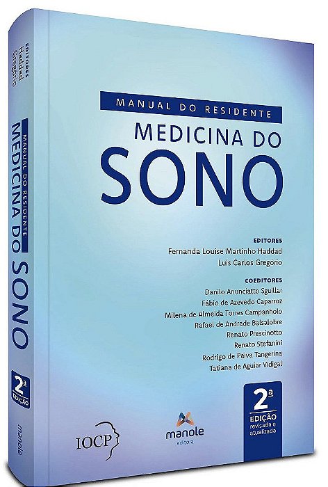 Livro Manual do Residente: Medicina do Sono