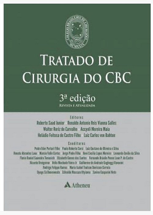Livro Tratado de Cirurgia do CBC