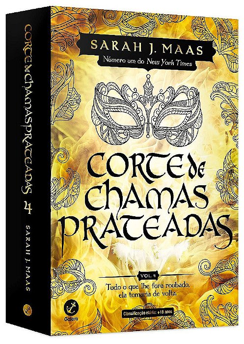 Livro Corte De Chamas Prateadas - Vol. 4 - Maas