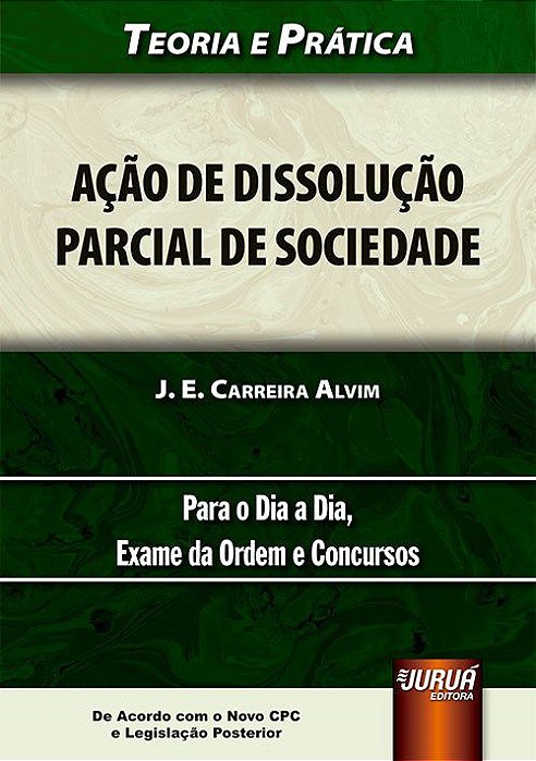 Livro Ação de Dissolução Parcial de Sociedade