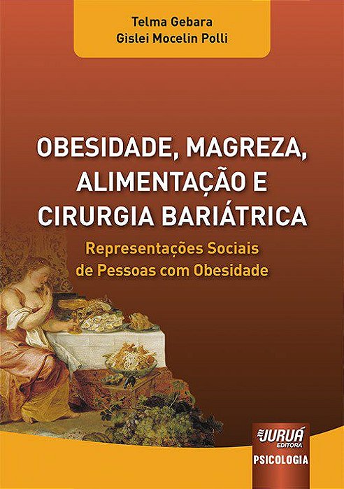 Livro Obesidade, Magreza, Alimentacao e Cirurgia Bariatrica - Representacoes Soci - Gebara/polli