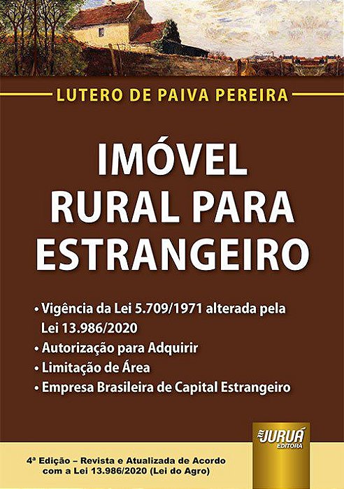 Livro Imóvel Rural Para Estrangeiro