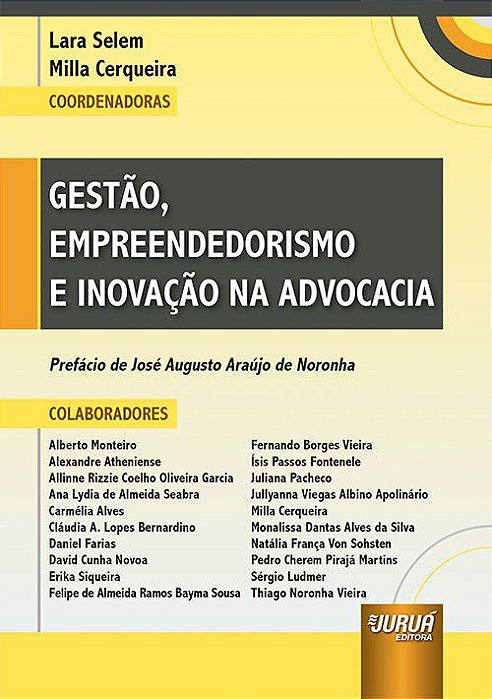 Livro Gestao, Empreendedorismo e Inovacao Na Advocacia - Cerqueira