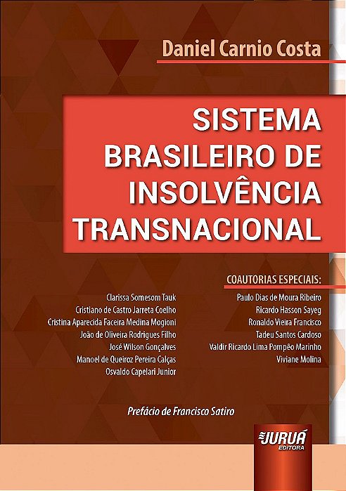 Livro Sistema Brasileiro de Insolvencia Transnacional - Costa