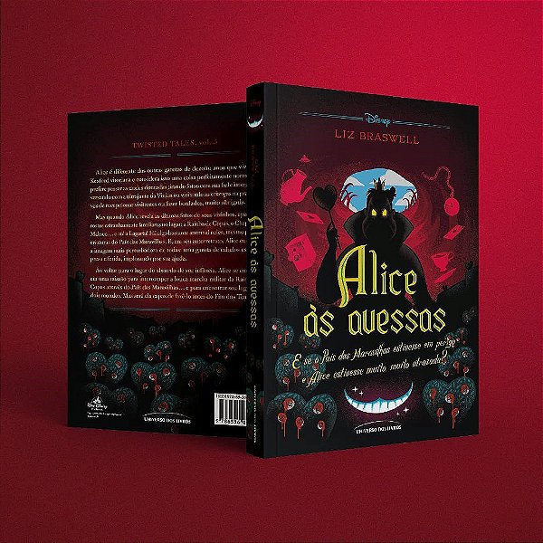 Livro Alice às Avessas - e se o País das Maravilhas Estivesse em Perigo e Alice E - Braswell