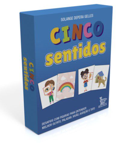 Livro Caixinha Cinco Sentidos - Gelles - Matrix