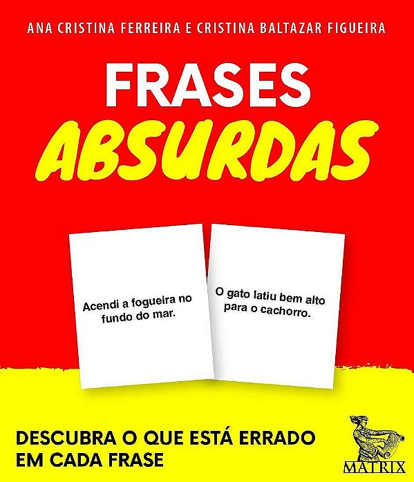 Livro Caixinha Frases Absurdas