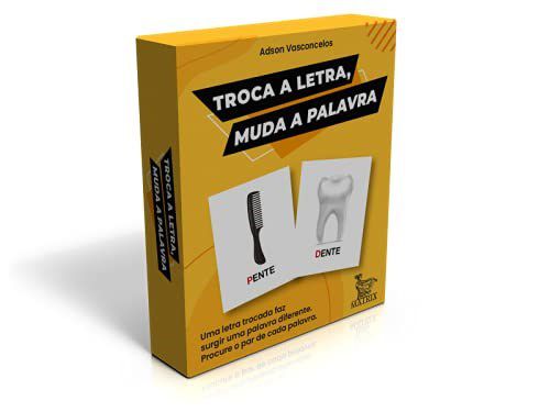 Livro Troca a Letra, Muda a Palavra - Adson Vasconcelos