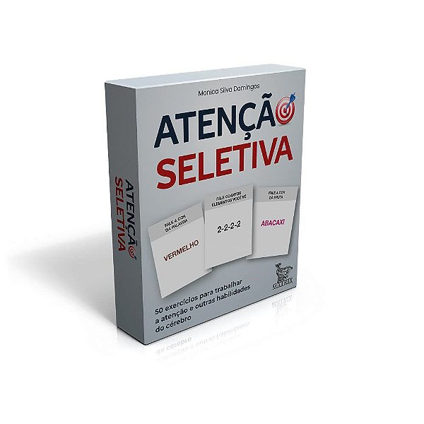 Livro Caixinha Atenção Seletiva Monica Domingos