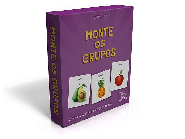 Livro Monte os Grupos - 50 Imagens para Agrupar por Categoria - Leite