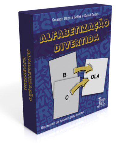 Livro Caixinha Alfabetização Divertida - Gelles - Matrix