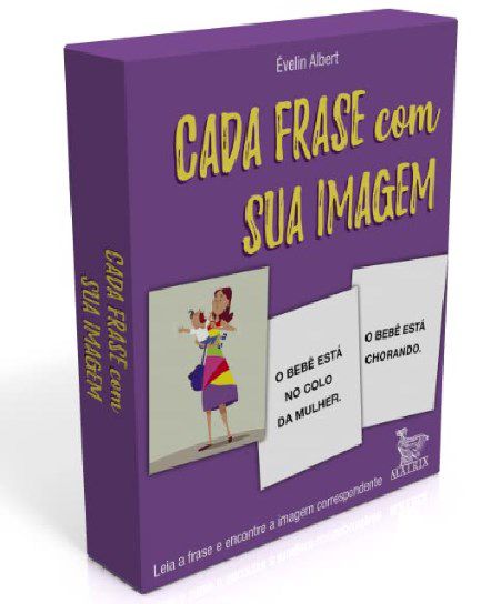 Livro Caixinha Cada Frase com Sua Imagem