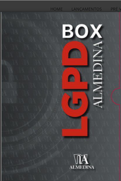 Livro Box Lgpd: a Lei Geral de Protecao de Dados Brasileira Vol. I e Ii, Manual D - Editora Almedina
