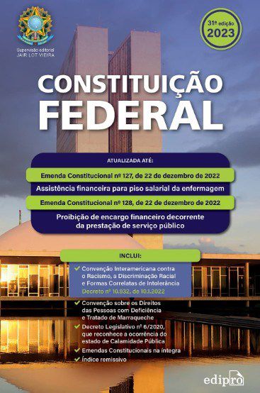 Livro Constituição Federal 2023 - Vieira - Edipro