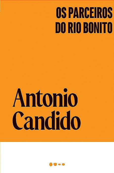 Livro Parceiros do Rio Bonito, os - Candido