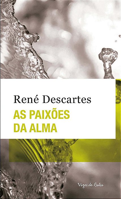 Livro As Paixões da Alma Descartes