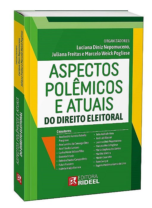 Livro Aspectos Polemicos e Atuais do Direito Eleitoral - Nepomuceno