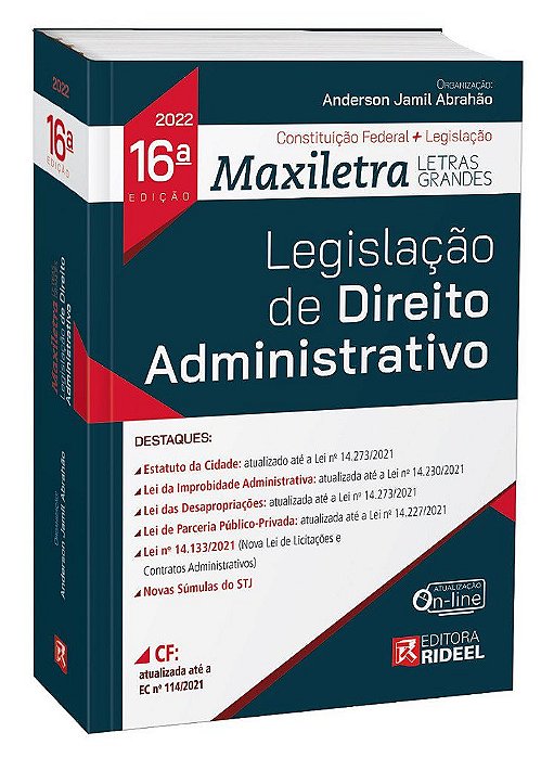 Livro Legislacao de Direito Administrativo - Abrahao