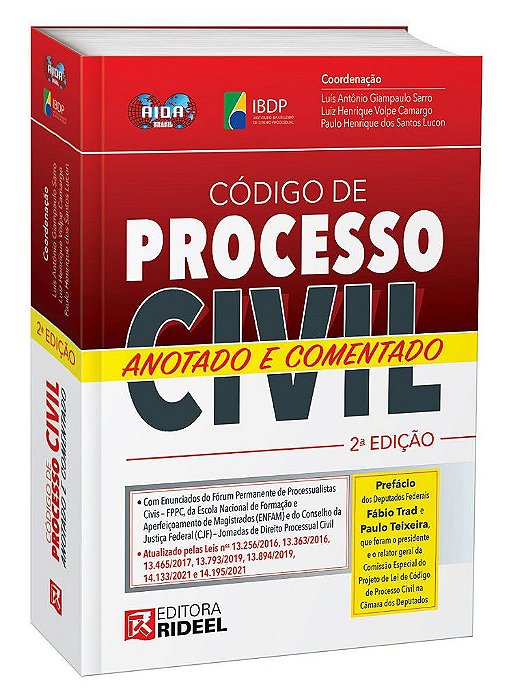 Livro Codigo de Processo Civil Anotado e Comentado - Sarro