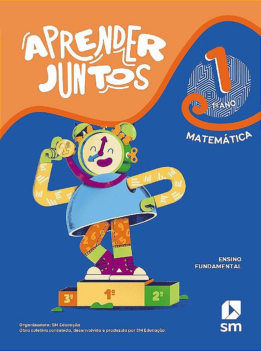 Livro Aprender Juntos Matemática 1 (la) Bncc Ed 2021 - Sm