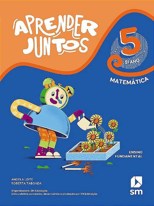 Livro Aprender Juntos Matemática 5 Ano Bncc Ed 2021 - Sm