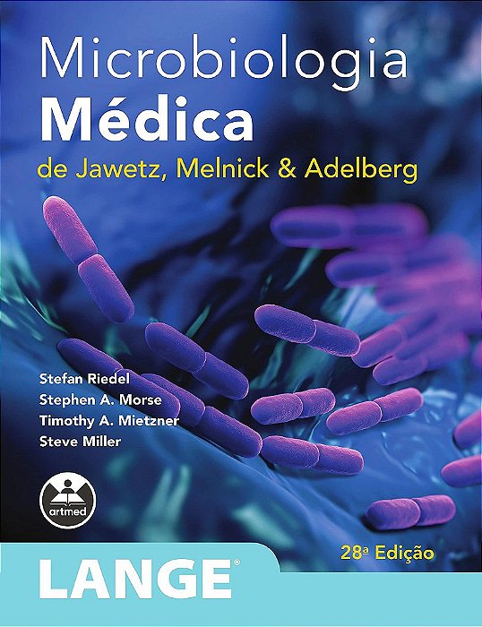 Livro Microbiologia Medica de Jawetz, Melnick & Adelberg - Riedel- Artmed