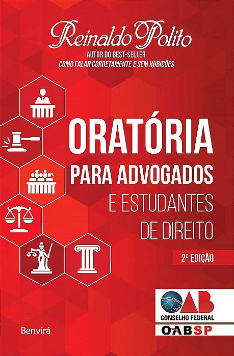Livro Oratória para Advogados e Estudantes de Direito - Polito - Benvirá