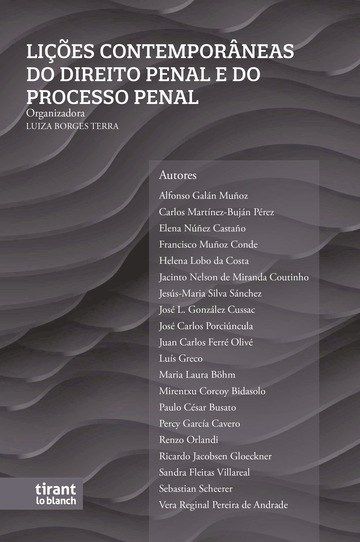 Livro Licoes Contemporaneas do Direito Penal e do Processo Penal - Terra