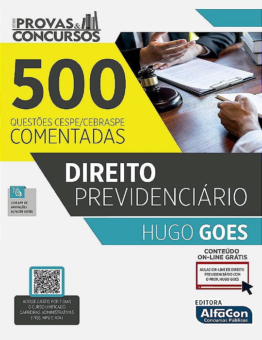 Livro Direito Previdenciário - Série Provas e Concursos - 03ed/21 - Goes