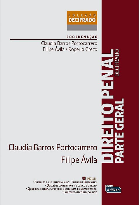 Livro Direito Penal Decifrado - Parte Geral - Claudia