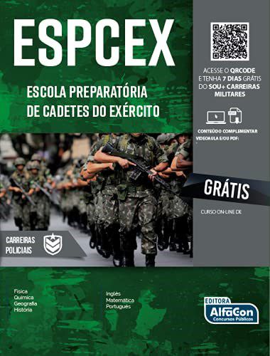 Livro Escola Preparatória para Cadetes do Exército - ESPCEX - Alfacon