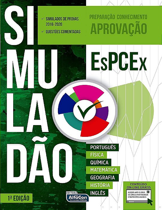 Livro Simuladão ESPCEX - Alfacon