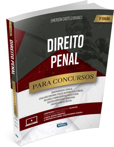 Livro Direito Penal para Concursos - Castelo Branco - Alfacon
