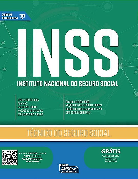 Livro Tecnico do Seguro Social - Inss - 2022 - Equipe Alfacon