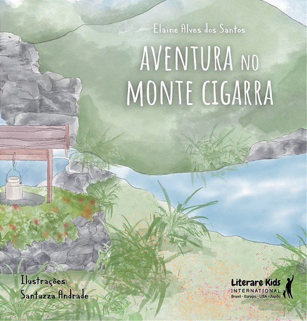 Livro Aventura No Monte Cigarra - Santos - Literare Books - Alves