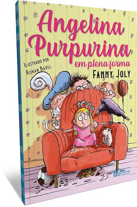 Livro Angelina Purpurina em Plena Forma - Joly