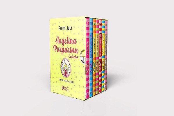 Livro Box Angelina Purpurina - Fanny - Faro
