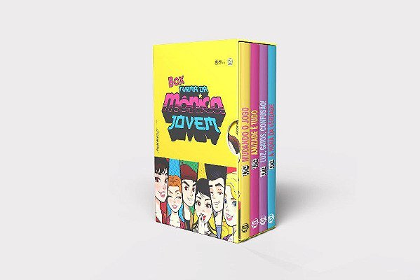Livro Box - Turma da Monica Jovem - Mauricio