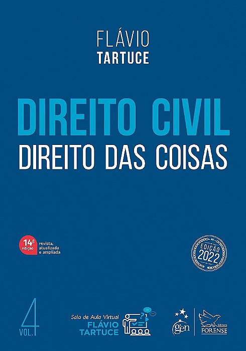 Livro Direito Civil: Direito das Coisas - Vol. 4 - Tartuce