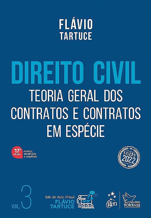 Livro Direito Civil Teoria Geral dos Contratos e Contratos em Espécie Vol 3