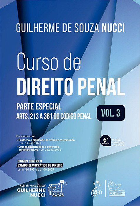 Livro Curso de Direito Penal: Parte Especial - Vol. 3 - Nucci