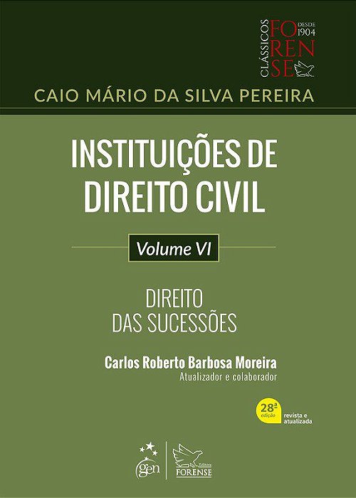 Livro Instituicoes de Direito Civil: Direito das Sucessoes - Volume 6 - Pereira