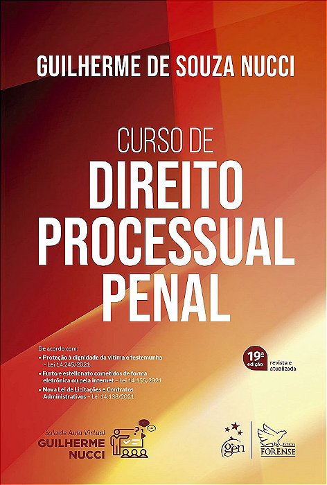 Livro Curso de Direito Processual Penal - Nucci