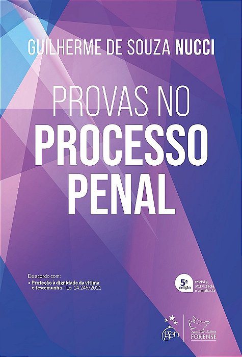 Livro Provas no Processo Penal Nucci