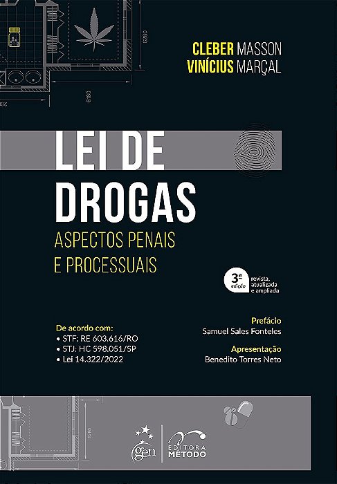 Livro Lei de Drogas: Aspectos Penais e Processuais - Masson/marcal