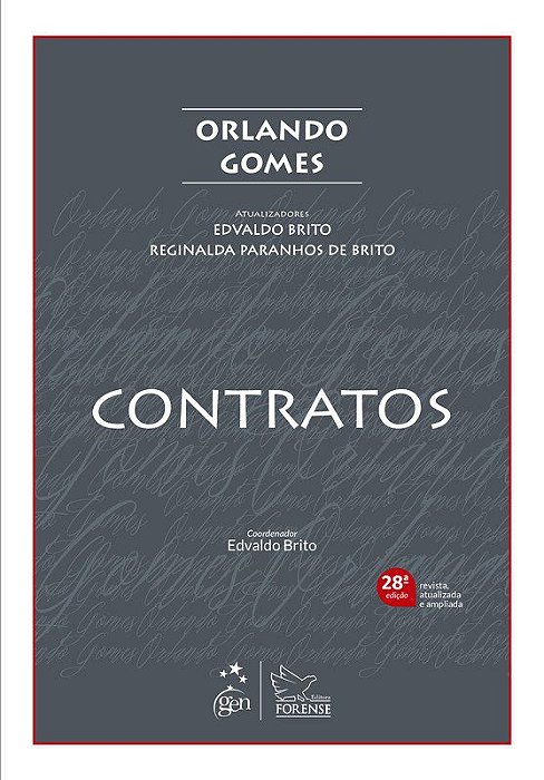 Livro Contratos  Gomes