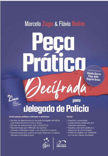 Livro Peça Prática Decifrada para Delegado de Polícia